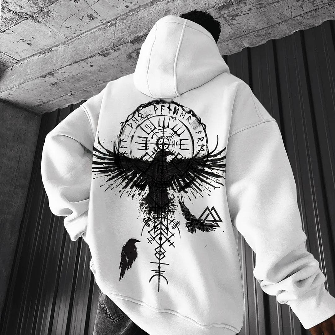 Oversized Totem Print Hoodie – image 1, Totem Tee, Totem Merch, Totem Shirt, Totem Sweatshirt, Totem Hoodie, Totem Clothes
