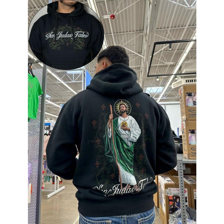 Saint Jude Devotional Hoodie,Jesus Tee, Jesus Merch, Jesus Shirt, Jesus Sweatshirt, Jesus Hoodie, Jesus Clothes