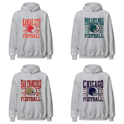 Vintage Football Team Hoodie,NFL Tee, San Francisco 49ers Tee, Dallas Cowboys Tee, Detroit Lions Tee, Kansas City Chiefs Tee, Tampa Bay Buccaneers Tee, Arizona Cardinals Tee