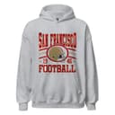 Vintage Football Team Hoodie 4 small thumbnail