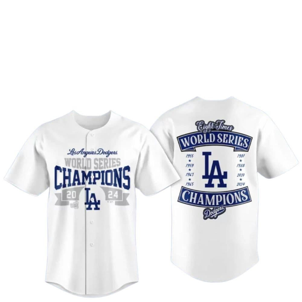 2024 LA Dodgers 8th World Series Champions Baseball Shirt, Casual Sports Gifts Plus Size – image 1, LA Dodgers Tee, LA Dodgers Shirt, LA Dodgers Sweatshirt, LA Dodgers Hoodie, LA Dodgers Clothes