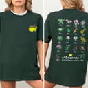 2025 Masters Augusta National Floral Golf T-Shirt Unisex 3 small thumbnail
