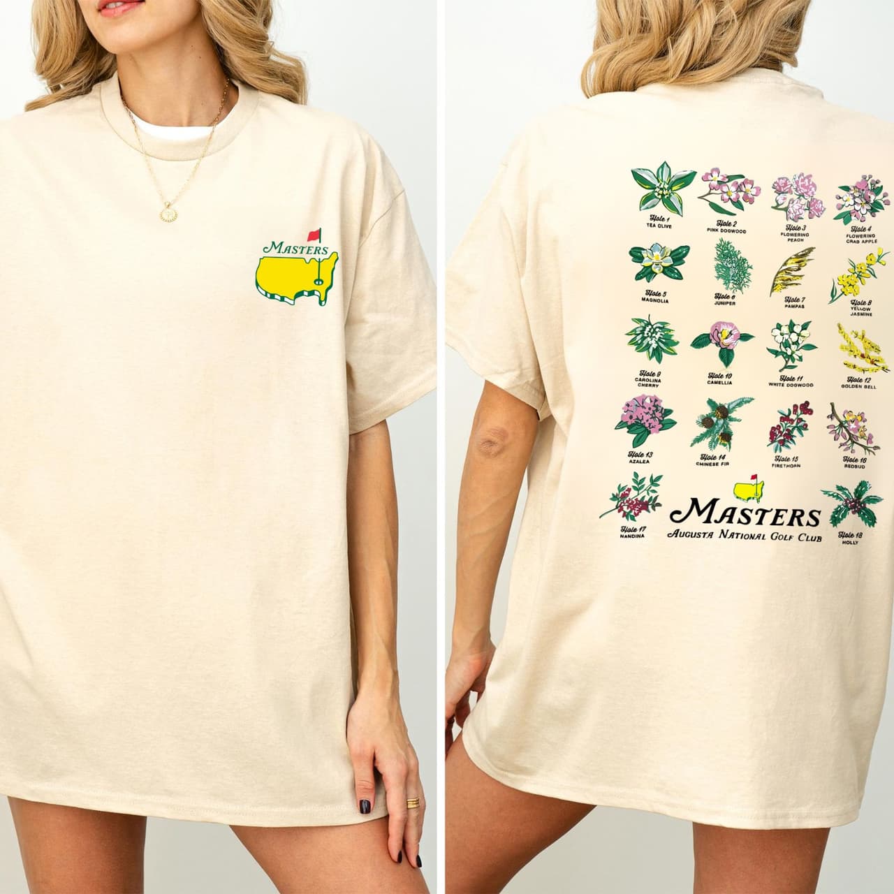 2025 Masters Augusta National Floral Golf T-Shirt Unisex – image 4, Masters Augusta Tee, Masters Augusta Merch, Masters Augusta Shirt, Masters Augusta Sweatshirt, Masters Augusta Hoodie, Masters Augusta Clothes