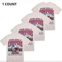 47 Vintage New England Gridiron Locker Tubular Tee, Football Fan 1 small thumbnail