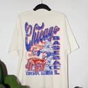 Camiseta Vintage 90s Chicago Cubs Béisbol – Regalo para Fans de la Serie Mundial 1 small thumbnail