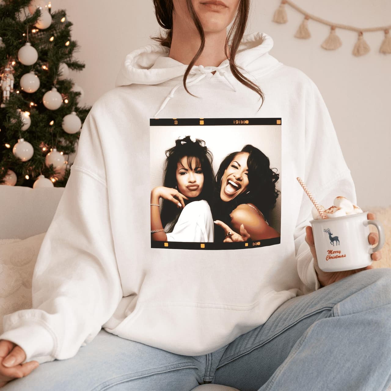 Aaliyah & Selena Quintanilla T-Shirt, Sweatshirt, Hoodie for Men & Women by Comfort Colors – image 4, Selena Tee, Selena Merch, Selena Shirt, Selena Sweatshirt, Selena Hoodie, Selena Clothes