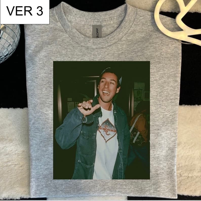 Adam Sandler Vintage Tee, Adam Sandler Tee, Adam Sandler Funny Shirt, Actors Graphic UNISEX Tee – image 3, Adam Sandler Tee, Adam Sandler Merch, Adam Sandler Shirt, Adam Sandler Sweatshirt, Adam Sandler Hoodie, Adam Sandler Clothes