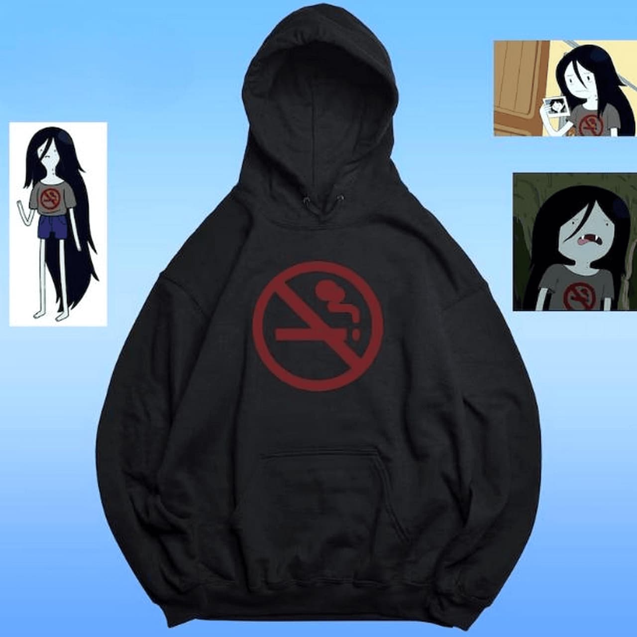 Adventure Time Marceline No Cigarette Fanart Hoodie, Sweatshirt & Tee – image 1, Adventure Time Marceline Tee, Adventure Time Marceline Merch, Adventure Time Marceline Shirt, Adventure Time Marceline Sweatshirt, Adventure Time Marceline Hoodie, Adventure Time Marceline Clothes