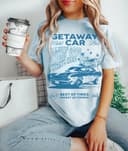 Aesthetic Swiftie Getaway Car Reputation Eras Tour Tshirt 1 small thumbnail