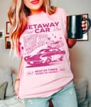 Aesthetic Swiftie Getaway Car Reputation Eras Tour Tshirt 2 small thumbnail