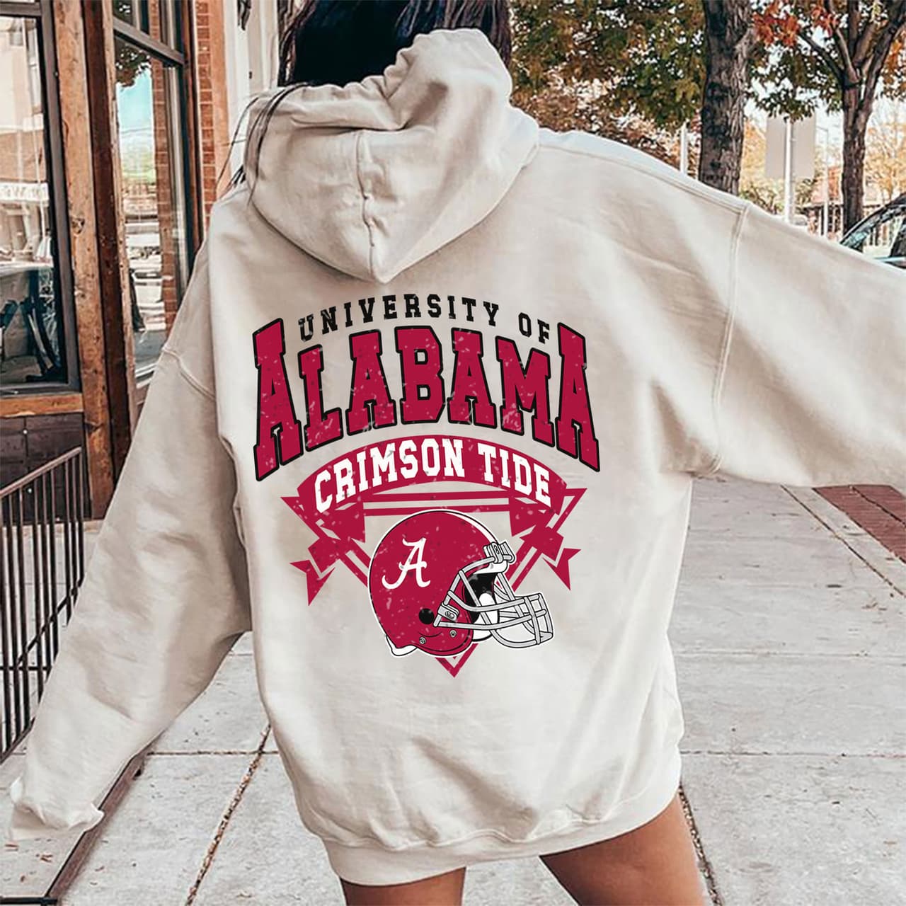 Alabama Crimson Tide Vintage Football NCAA Hoodie - Unisex & Women – image 1, Alabama Crimson Tide Tee, alabama football clothing, alabama crimson tide shirt, alabama shirts, alabama football shirts, alabama football sweatshirt, alabama tee shirts