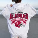 Alabama Crimson Tide Vintage Football NCAA Hoodie - Unisex & Women 3 small thumbnail