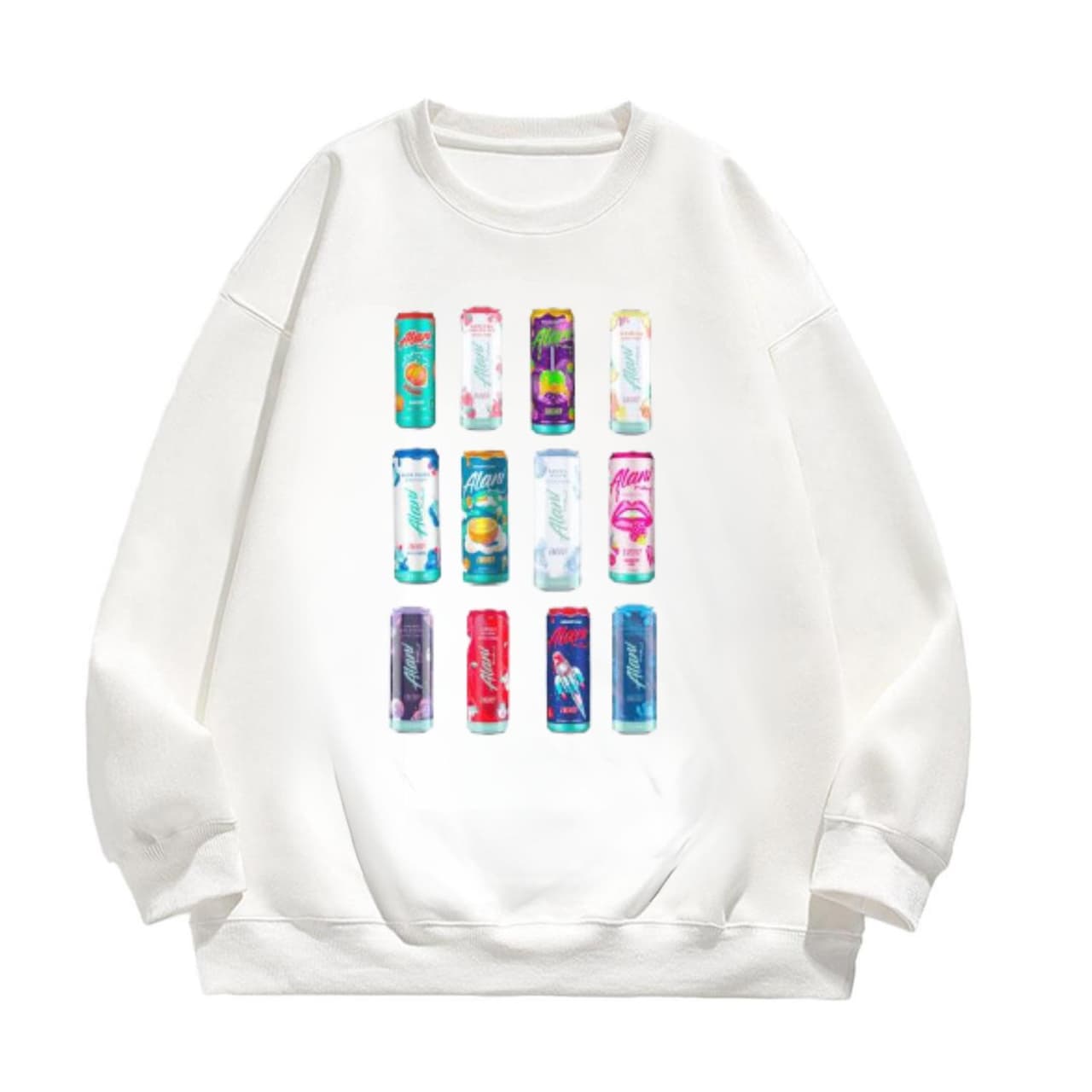 Alani Energy Drink Lovers Sweatshirt | Unisex Graphic Cotton Gift – image 1, Alani Energy Drink Tee, Alani Energy Drink Merch, Alani Energy Drink Shirt, Alani Energy Drink Sweatshirt, Alani Energy Drink Hoodie, Alani Energy Drink Clothes