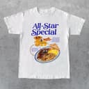 All-Star Breakfast Graphic T-Shirt, Unisex S-5XL, Sweatshirt & Hoodie Gift 4 small thumbnail