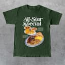 All-Star Breakfast Graphic T-Shirt, Unisex S-5XL, Sweatshirt & Hoodie Gift 3 small thumbnail