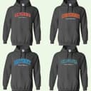 Hoodie de Todos los Equipos de Fútbol con Logo y Diseño Gráfico, Dallas, Chicago, San Francisco, New England... 2 small thumbnail