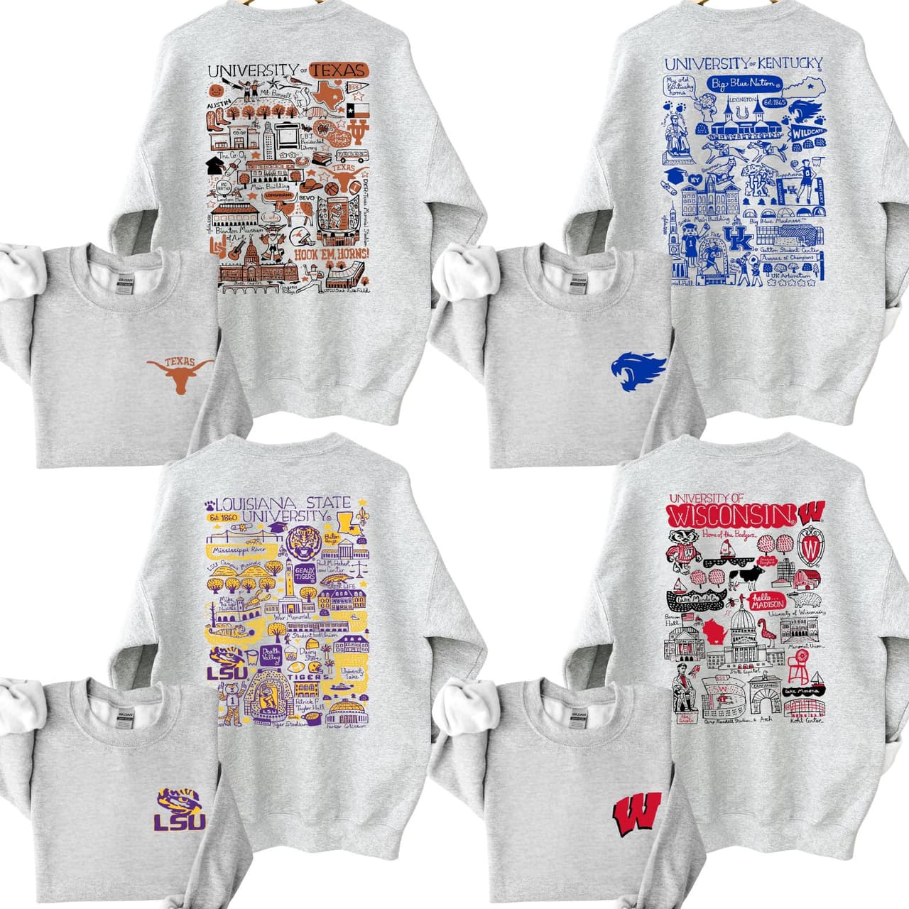 Todos los Equipos Fútbol Americano Sketched Gráfica Fútbol Americano Sudadera, Thowback Vintage Todos los Equiposs For Fans Hoodie, Unisex Vintage Universitaria Fútbol Americano Cuello Redondos T-shirt, Comfort Color – image 1, Vintage College Tee, NCAA T-Shirt, Alabama Crimson Tide tshirt, Ohio State Buckeyes tshirt, Texas Longhorns tshirt, Georgia Bulldogs tshirt, Michigan Wolverines tshirt