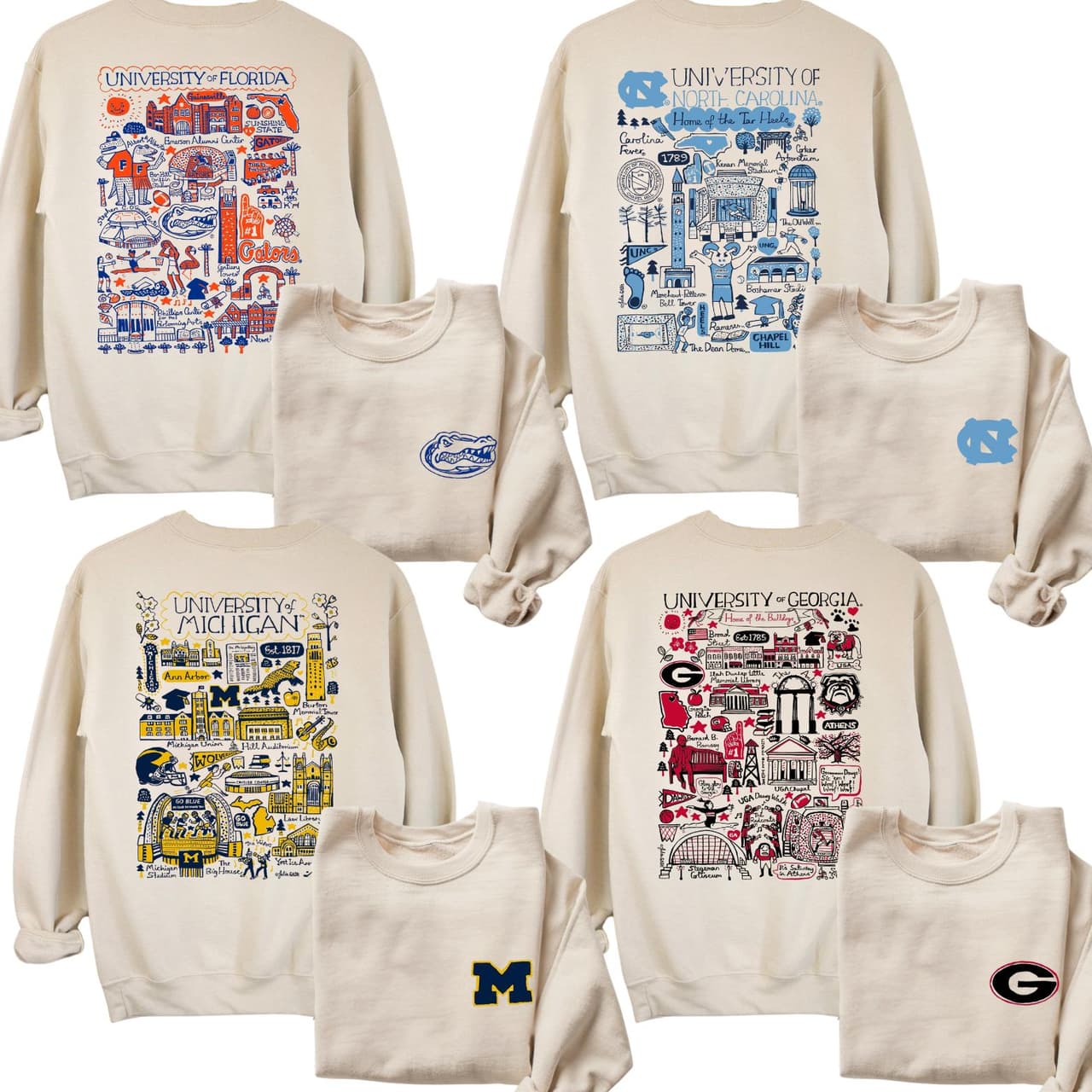 Todos los Equipos Fútbol Americano Sketched Gráfica Fútbol Americano Sudadera, Thowback Vintage Todos los Equiposs For Fans Hoodie, Unisex Vintage Universitaria Fútbol Americano Cuello Redondos T-shirt, Comfort Color – image 3, Vintage College Tee, NCAA T-Shirt, Alabama Crimson Tide tshirt, Ohio State Buckeyes tshirt, Texas Longhorns tshirt, Georgia Bulldogs tshirt, Michigan Wolverines tshirt