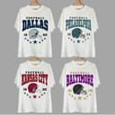 Camiseta All Team Football Stars Vintage Celestial 1 small thumbnail
