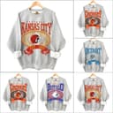 All Team Football Sweatshirt , Vintage Football Sweatshirt, Sweatshirt 1 small thumbnail