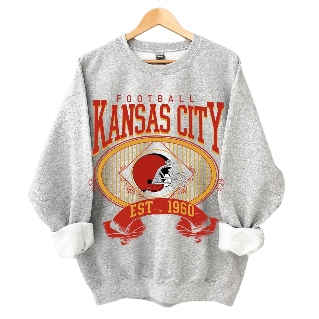 All Team Football Sweatshirt , Vintage Football Sweatshirt, Sweatshirt – image 2, NFL Tee, San Francisco 49ers Tee, Dallas Cowboys Tee, Detroit Lions Tee, Kansas City Chiefs Tee, Tampa Bay Buccaneers Tee, Arizona Cardinals Tee