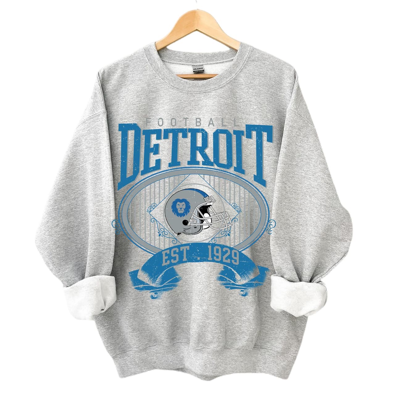 All Team Football Sweatshirt , Vintage Football Sweatshirt, Sweatshirt – image 3, NFL Tee, San Francisco 49ers Tee, Dallas Cowboys Tee, Detroit Lions Tee, Kansas City Chiefs Tee, Tampa Bay Buccaneers Tee, Arizona Cardinals Tee
