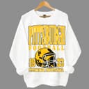 All Team Football Sweatshirt , Vintage White Football Sweatshirt, Sweatshirt 2 small thumbnail
