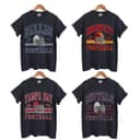 Camiseta de Todos los Equipos de Fútbol, Camiseta Vintage para Día de Partido, Camiseta Deportiva de Algodón 1 small thumbnail