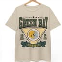 Todos los Equipos Fútbol Americano T-Camiseta, Vintage Fútbol Americano Unisex Sudadera, Hoodie Gift For Fútbol Americano Fan 4 small thumbnail