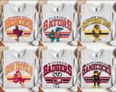 Todos los Equipos Vintage Universitaria NCAA Mascota Sudadera, Vintage Hoodie, Todos los Equiposs NCAA Clásico T-Camiseta, Comfort Color 3 small thumbnail