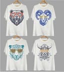 All Teams Football Game Day T-shirt, Trendy Retro Inspired Footbal Mascot T-shirt, Football Fan Unisex T-shirt, Football Gift Shirt, Fan Shirt Classic Cotton 1 small thumbnail