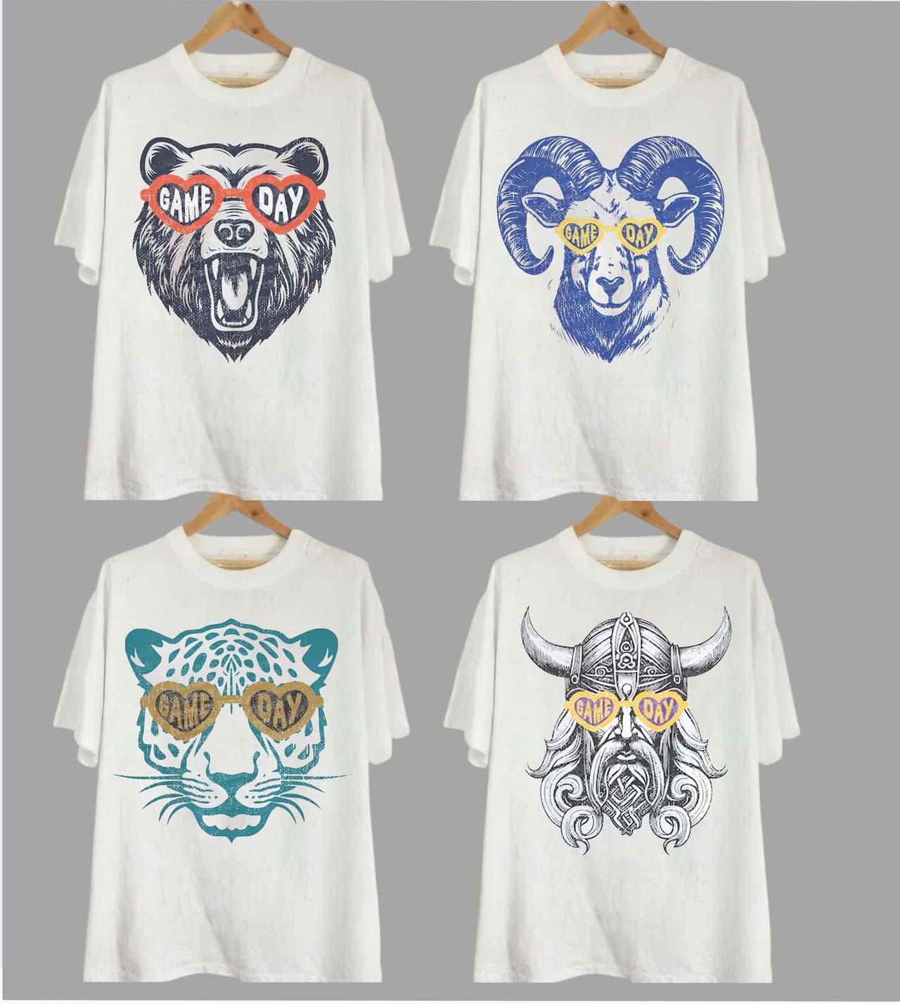 All Teams Football Game Day T-shirt, Trendy Retro Inspired Footbal Mascot T-shirt, Football Fan Unisex T-shirt, Football Gift Shirt, Fan Shirt Classic Cotton – image 1, Vintage College Tee, NCAA T-Shirt, Alabama Crimson Tide tshirt, Ohio State Buckeyes tshirt, Texas Longhorns tshirt, Georgia Bulldogs tshirt, Michigan Wolverines tshirt