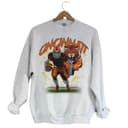 Sudadera de Esqueleto Fútbol Americano - Vintage Retro Unisex 4 small thumbnail