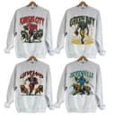 Sudadera de Esqueleto Fútbol Americano - Vintage Retro Unisex 2 small thumbnail