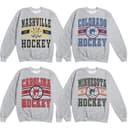 Sudadera Clásica Gildan 18000 de Hockey de Todos los Equipos, Estilo Suave para Hombre, Chicago, Boston, Pittsburgh, Montreal, Nueva York, Toronto 1 small thumbnail