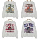 Sudadera de fútbol vintage de todos los equipos – clásico para fans 1 small thumbnail