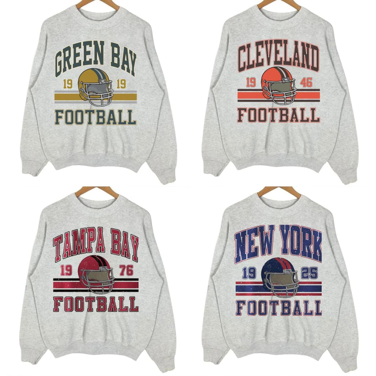 Sudadera de fútbol vintage de todos los equipos – clásico para fans – image 1, NFL Tee, San Francisco 49ers Tee, Dallas Cowboys Tee, Detroit Lions Tee, Kansas City Chiefs Tee, Tampa Bay Buccaneers Tee, Arizona Cardinals Tee