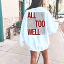 All Too Well Swiftee 90s Sweatshirt & Hoodie | Red Album Gift 1 small thumbnail