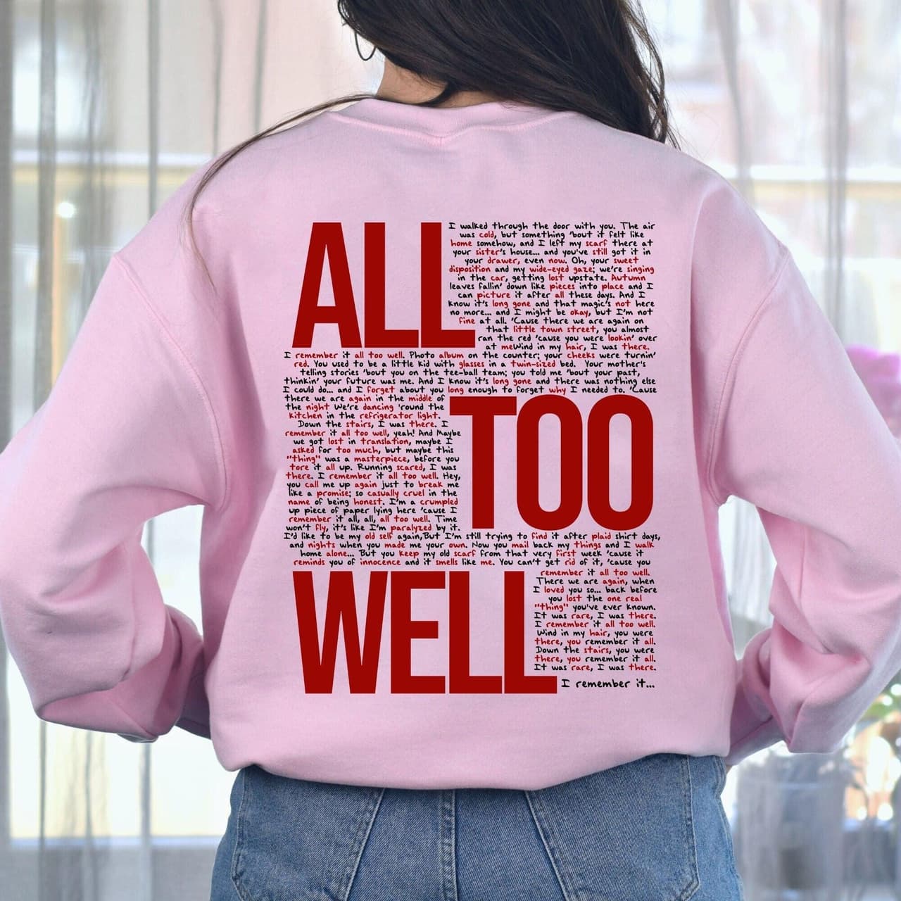 All Too Well Swiftee 90s Sweatshirt & Hoodie | Red Album Gift – image 3, All Too Well Swiftee 90s Tee, All Too Well Swiftee 90s Merch, All Too Well Swiftee 90s Shirt, All Too Well Swiftee 90s Sweatshirt, All Too Well Swiftee 90s Hoodie, All Too Well Swiftee 90s Clothes