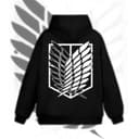 Attack on Titan Eren Yeager Anime Harajuku Hoodies, Tees & Sweaters 1 small thumbnail