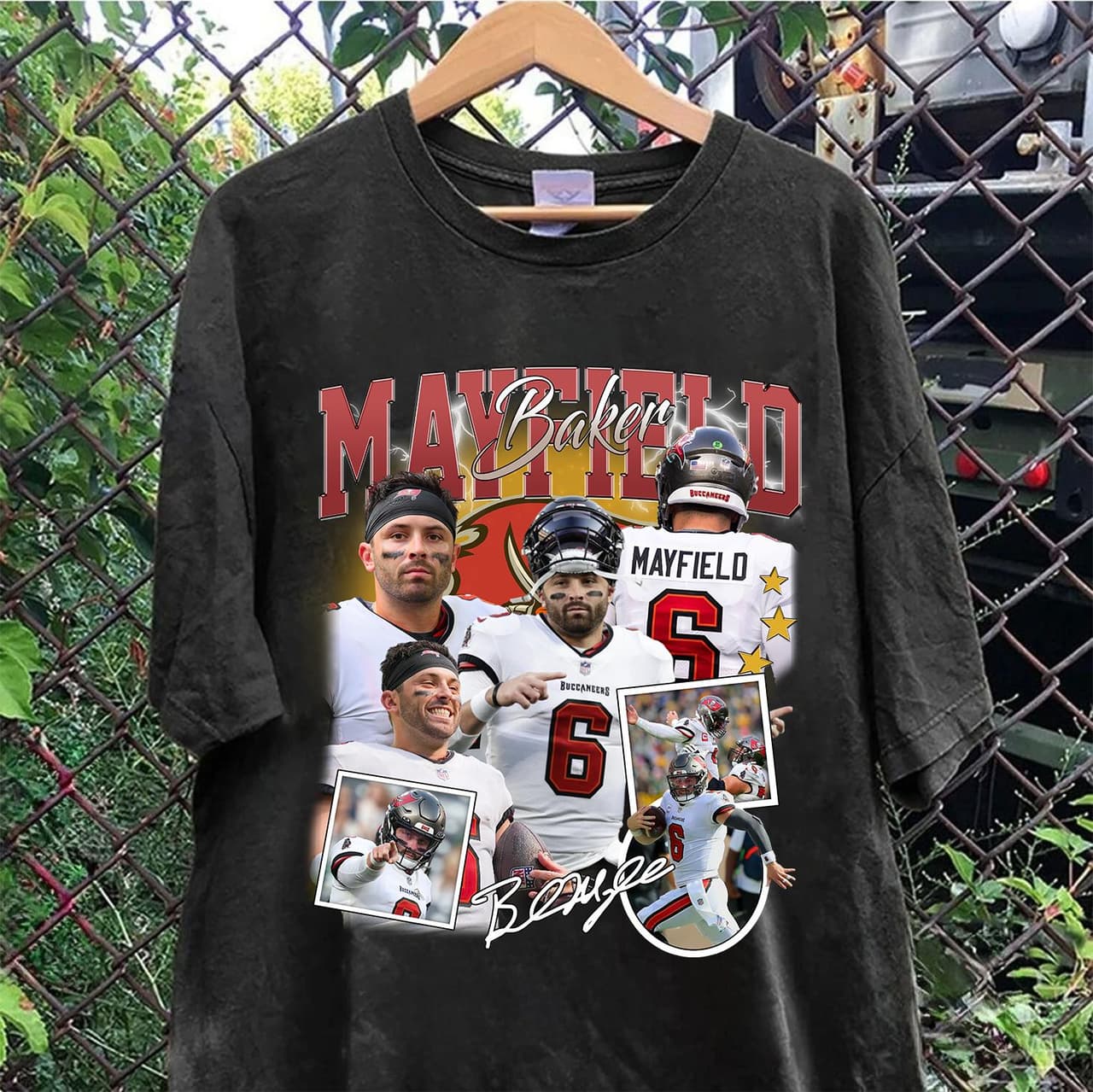 Baker Mayfield Football Shirt, Hoodie, Tee – Regalo Retro Bootleg de los 90 – image 1, Baker Mayfield Tee, Baker Mayfield Merch, Baker Mayfield Shirt, Baker Mayfield Sweatshirt, Baker Mayfield Hoodie, Baker Mayfield Clothes