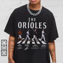 Baltimore Orioles Abbey Road Signatures Camiseta Vintage de Béisbol para Hombre 1 small thumbnail