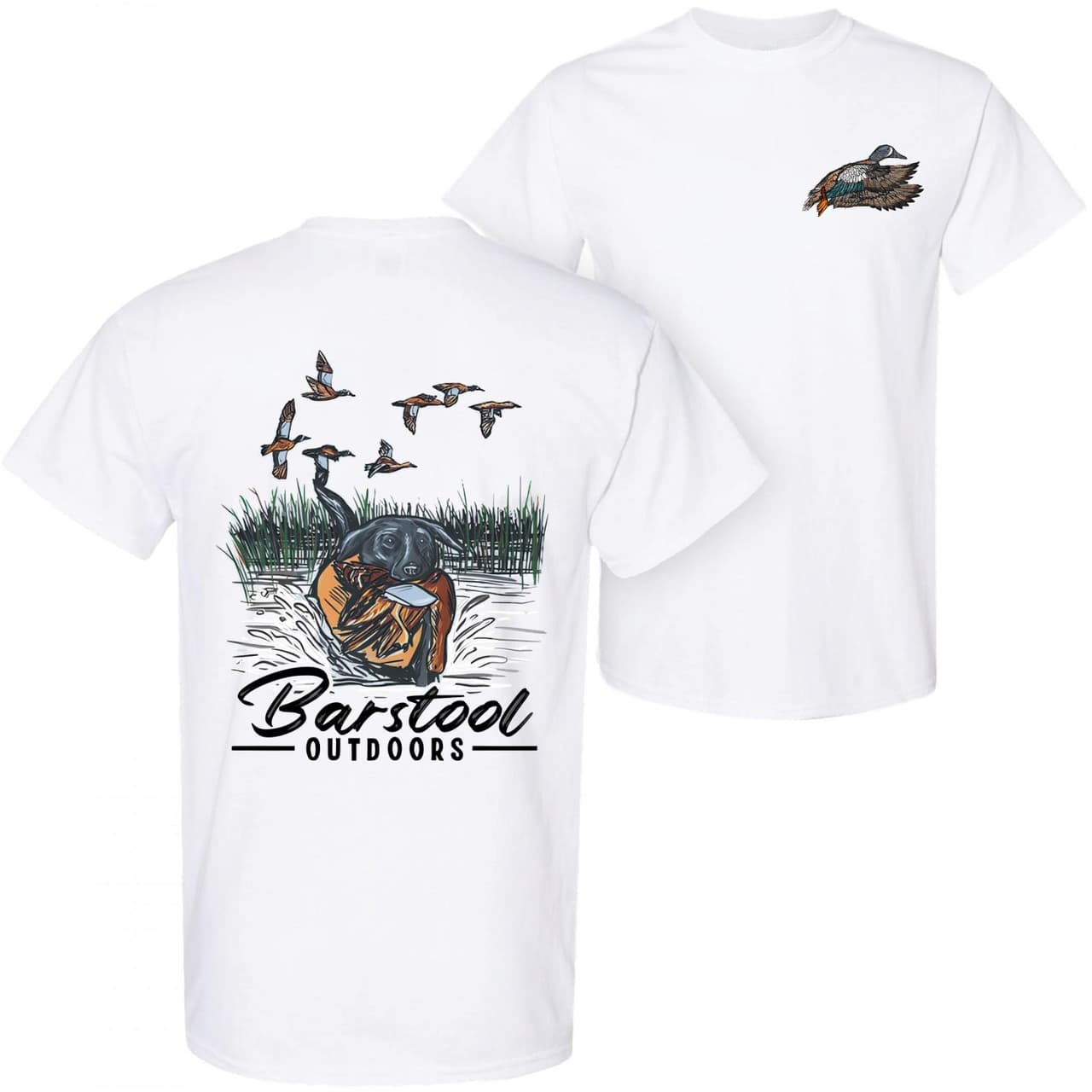 Barstool Outdoors Duck Hunt 2-Sided Vintage Shirt, Hoodie, Sweatshirt – image 4, Barstool Tee, Barstool Merch, Barstool Shirt, Barstool Sweatshirt, Barstool Hoodie, Barstool Clothes