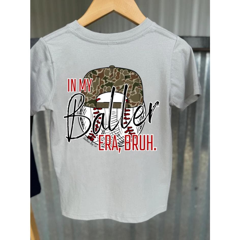 Baseball Baller Era Bruh Short Sleeve Shirt for Toddler Boys – image 1, Baseball Ice Cream Tee, Baseball Ice Cream Merch, Baseball Ice Cream Shirt, Baseball Ice Cream Sweatshirt, Baseball Ice Cream Hoodie, Baseball Ice Cream Clothes