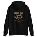 Basic Vintage 'Done In Love' Hoodie V2 for Men & Women 3 small thumbnail