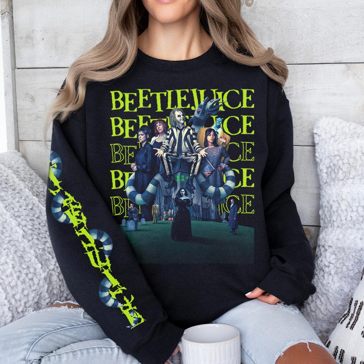 Beetlejuice Green Halloween Women's Sweatshirt, Comfort Colors – image 1, Beetlejuice Green Halloween Tee, Beetlejuice Green Halloween Merch, Beetlejuice Green Halloween Shirt, Beetlejuice Green Halloween Sweatshirt, Beetlejuice Green Halloween Hoodie, Beetlejuice Green Halloween Clothes