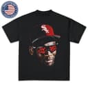 Big Face Player Tees: Camisetas Vintage y Modernas Manga Corta Béisbol Baloncesto 2 small thumbnail