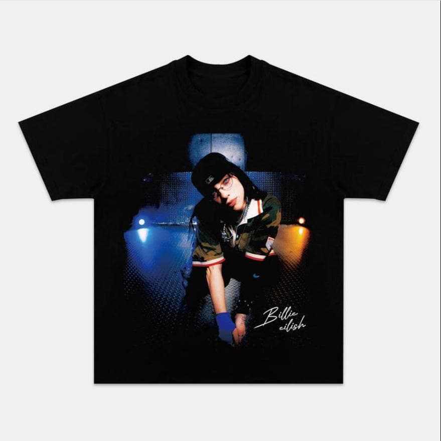 Camiseta Billie Eilish 2024 Rapper Big Face Match – image 1, Billie Eilish Tee, Billie Eilish Merch, Billie Eilish Shirt, Billie Eilish Sweatshirt, Billie Eilish Hoodie, Billie Eilish Clothes