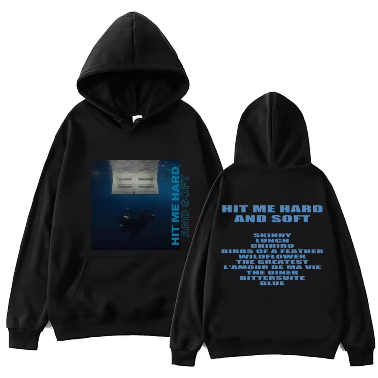 Billie Eilish Hit Me Hard And Soft Tour 2024 Hoodie Sweatshirt Merch – image 1, Billie Eilish Tee, Billie Eilish Merch, Billie Eilish Shirt, Billie Eilish Sweatshirt, Billie Eilish Hoodie, Billie Eilish Clothes