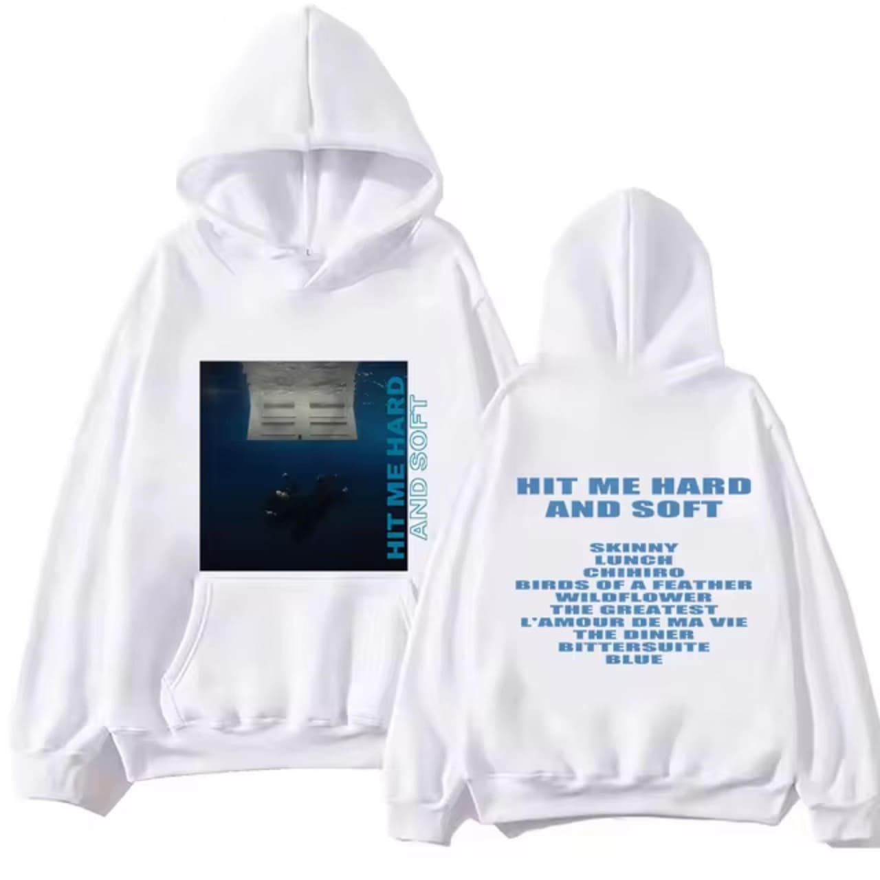 Billie Eilish Hit Me Hard And Soft Tour 2024 Hoodie Sweatshirt Merch – image 3, Billie Eilish Tee, Billie Eilish Merch, Billie Eilish Shirt, Billie Eilish Sweatshirt, Billie Eilish Hoodie, Billie Eilish Clothes